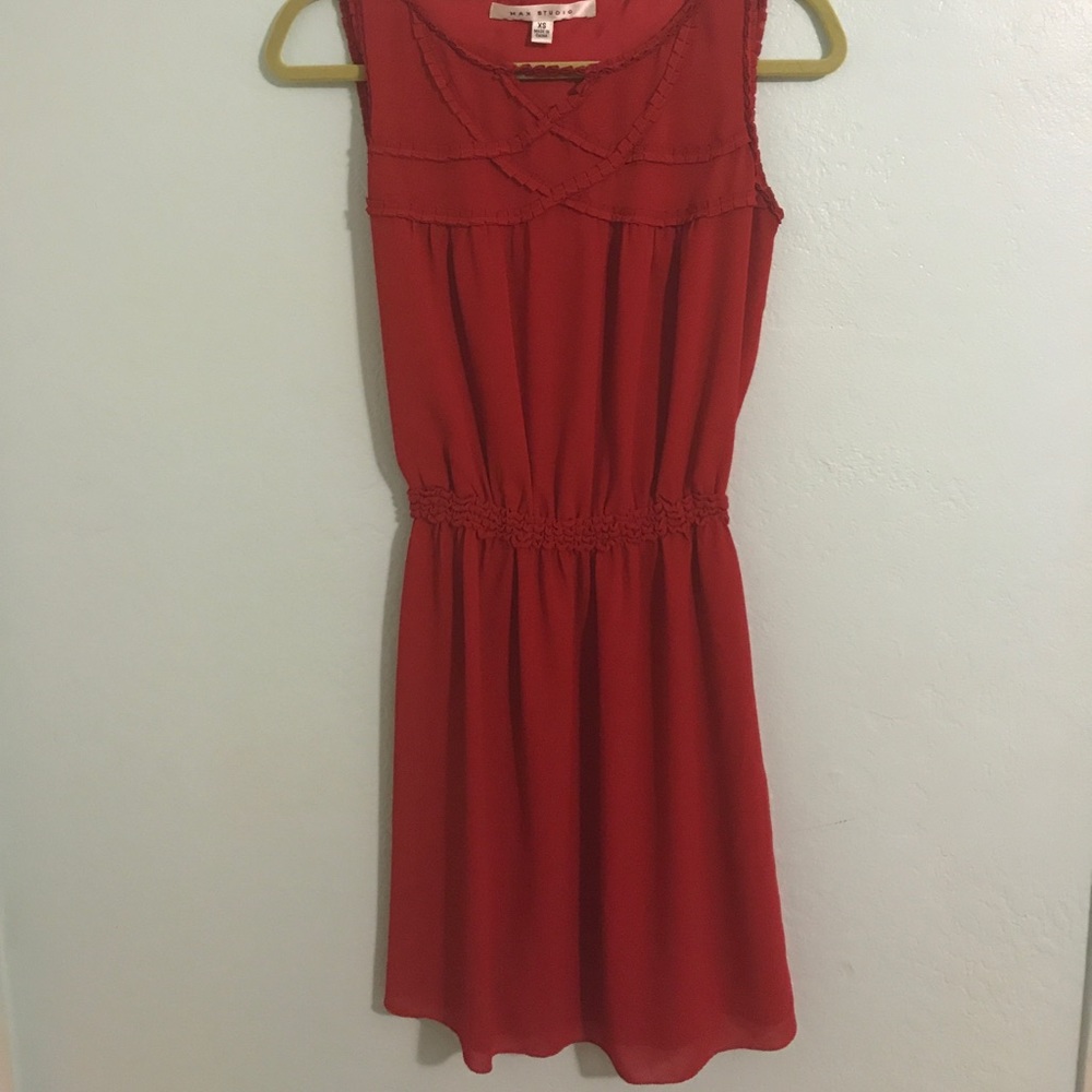 Red dress